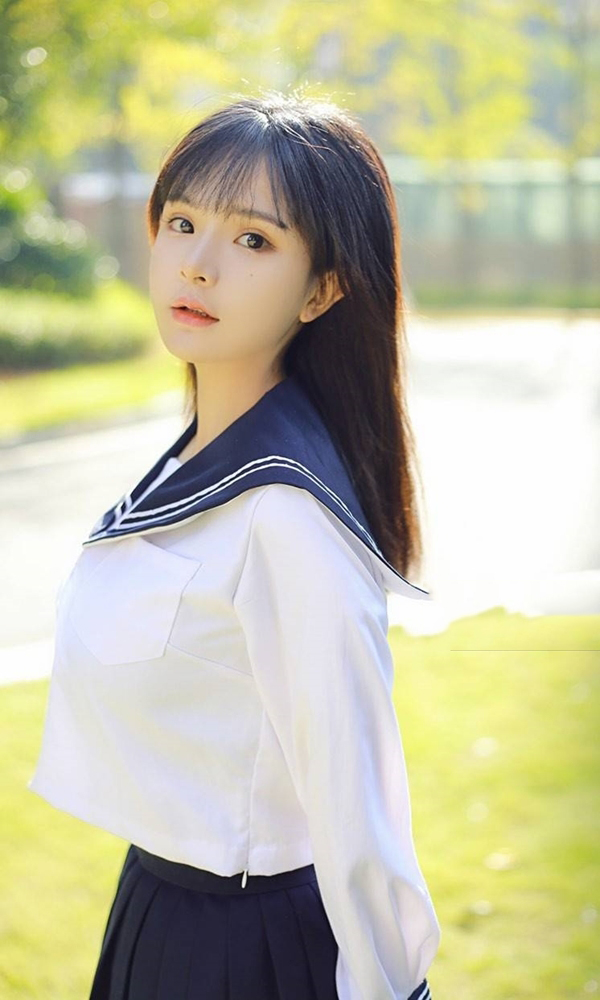 学生可爱多长大了