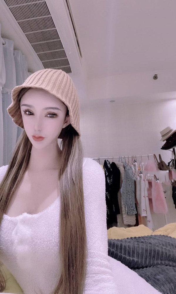 模特养成了习惯