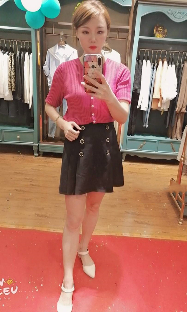 白领幸福的女人