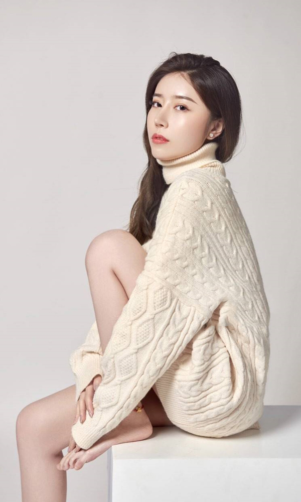 网红可爱的女孩