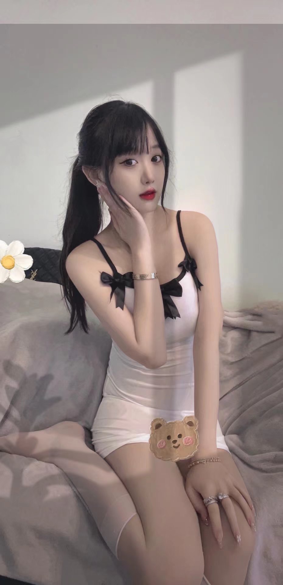 高质量嫩模妹子热情不催客