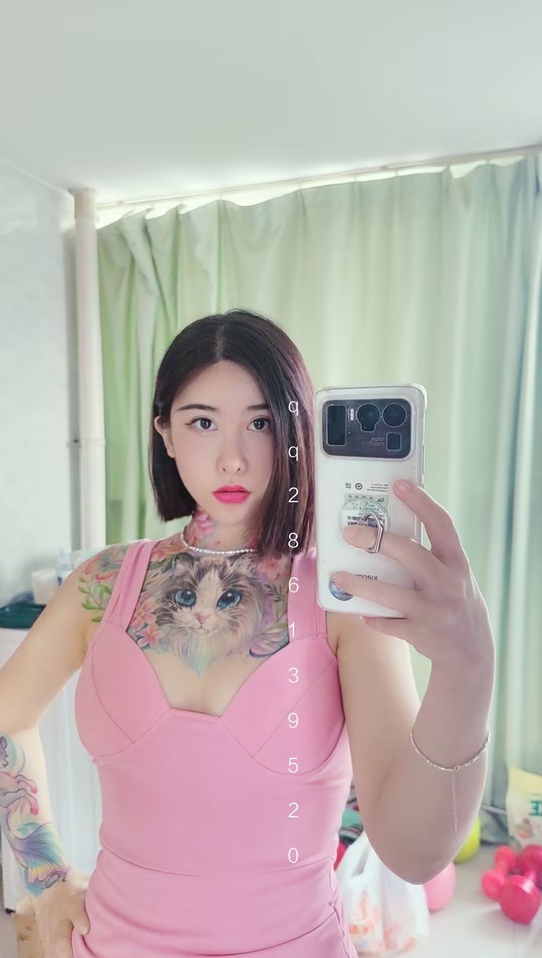 莲湖区健身纹身妹