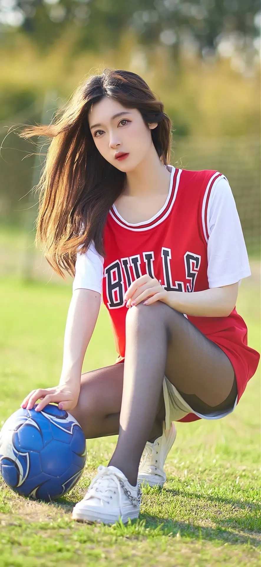 塘沽响螺湾萌妹子