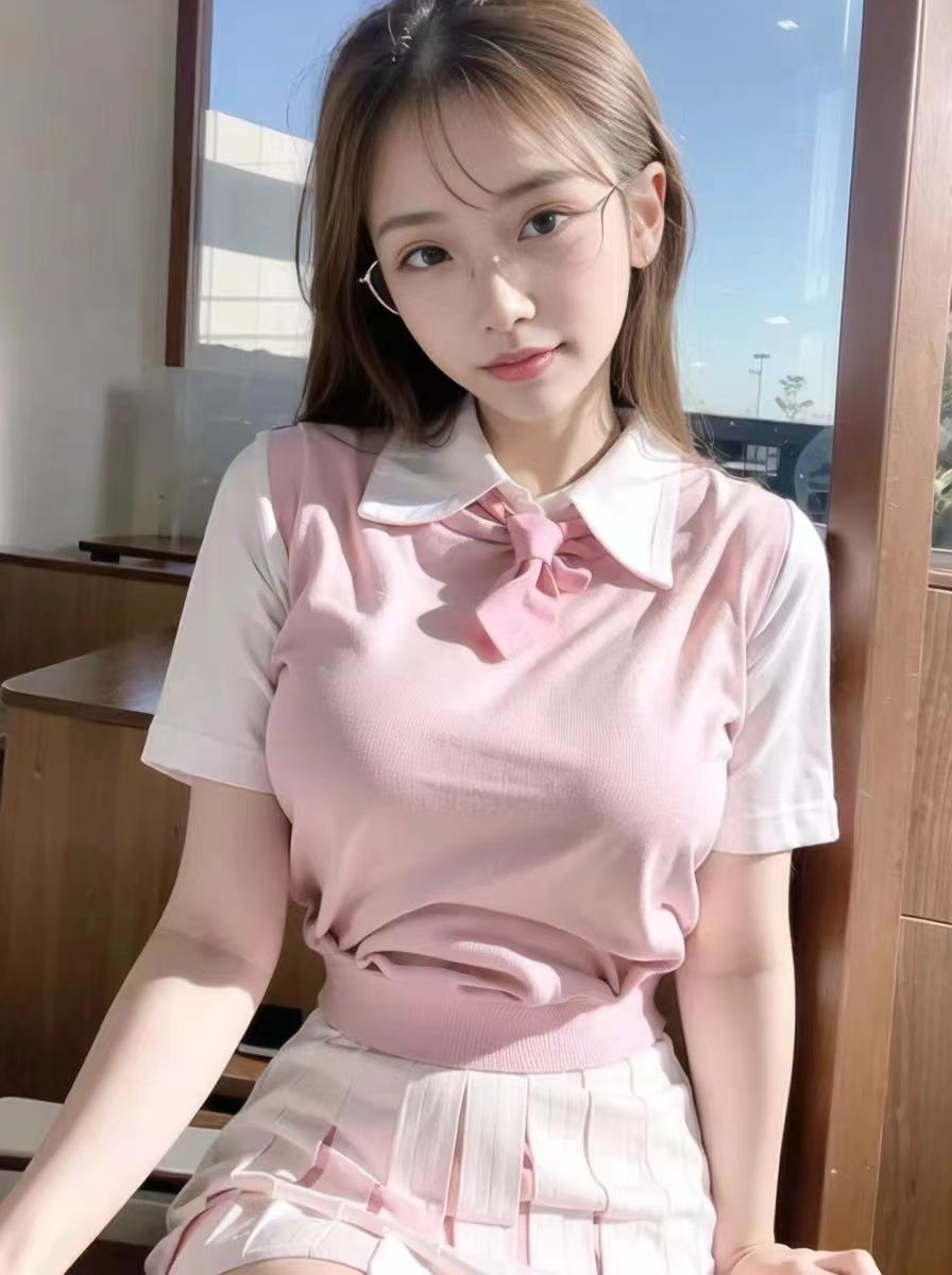 大胸甜妹，颜值身材超正点