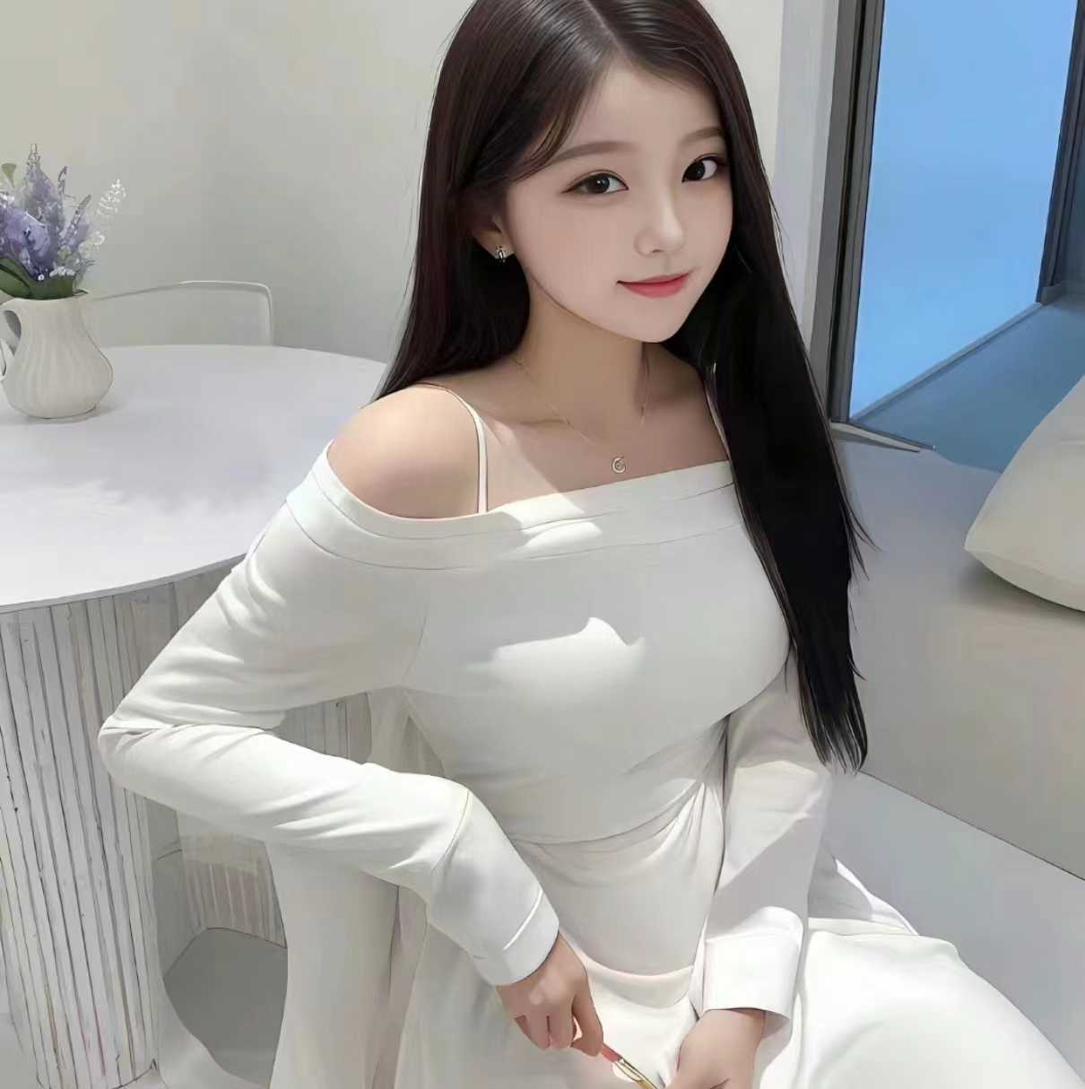 胸很挺小蛮腰大长腿，身材上佳