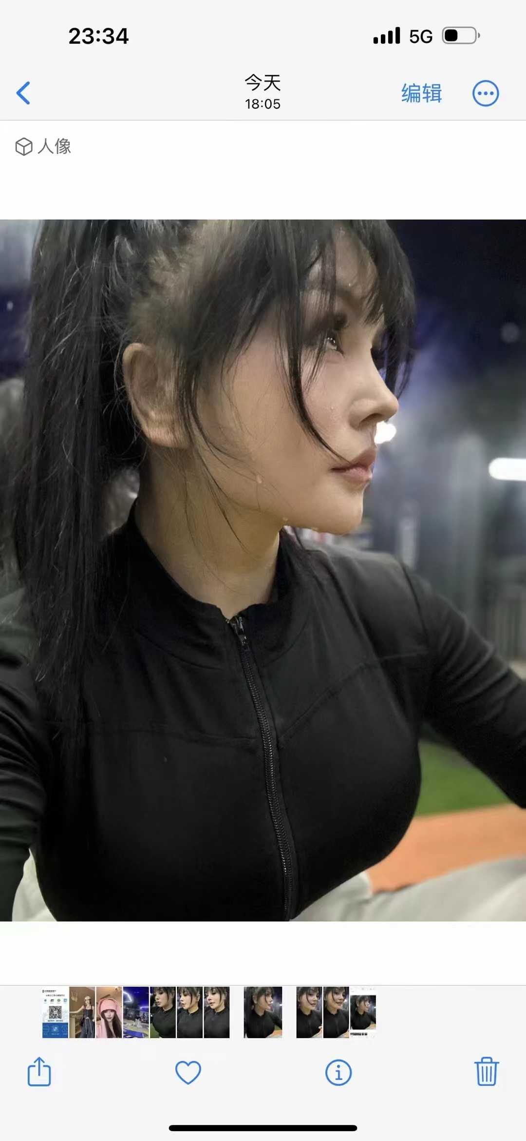 性感火辣 平时有健身可69