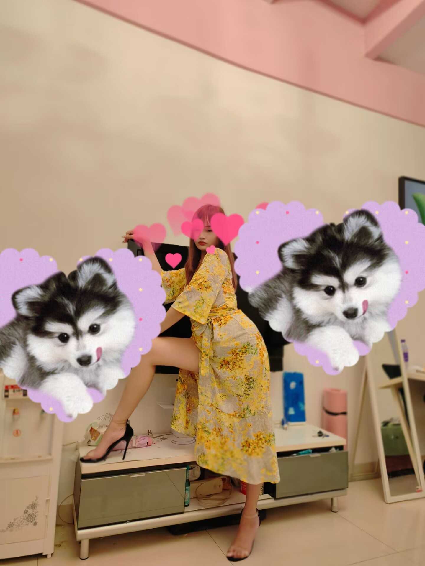 虎门个人带课室，69 she~吻