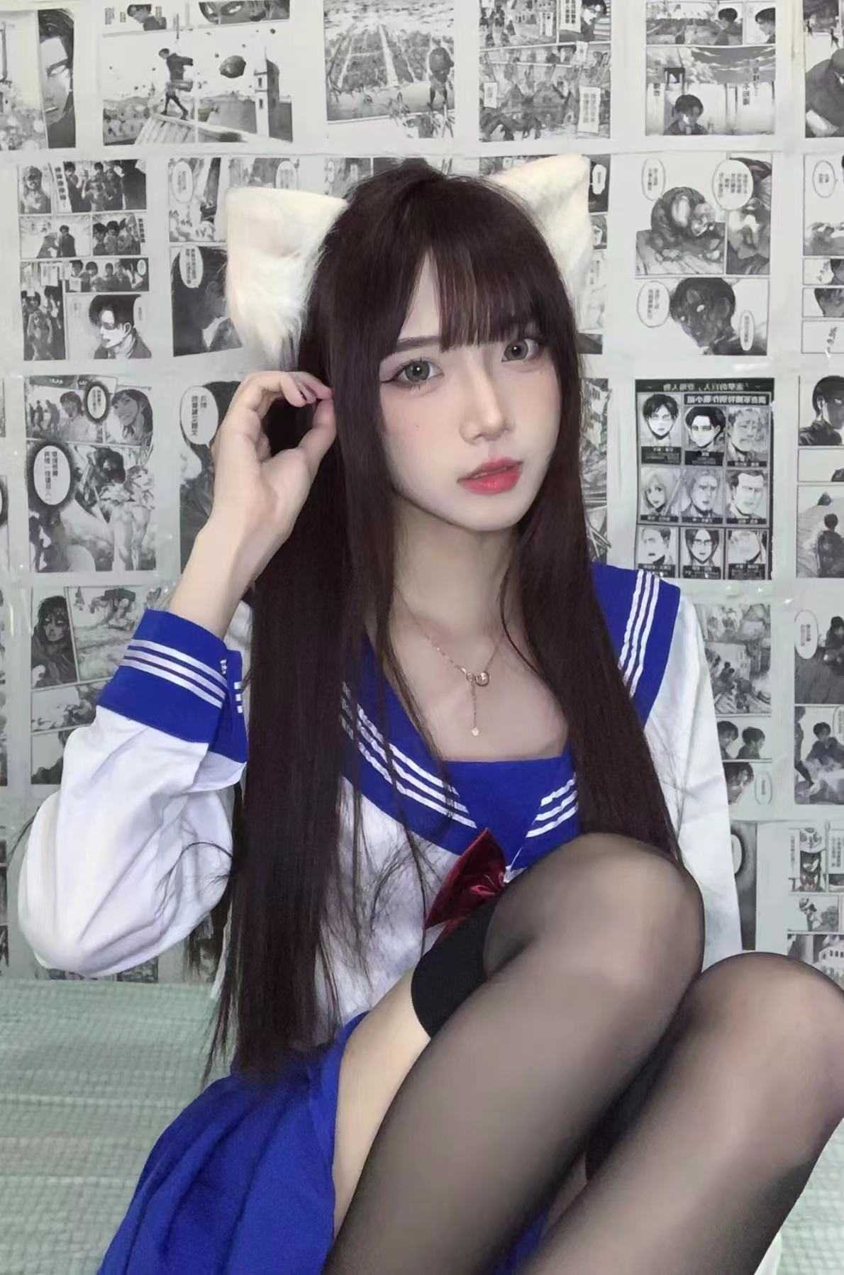 三点粉的妹子可上门