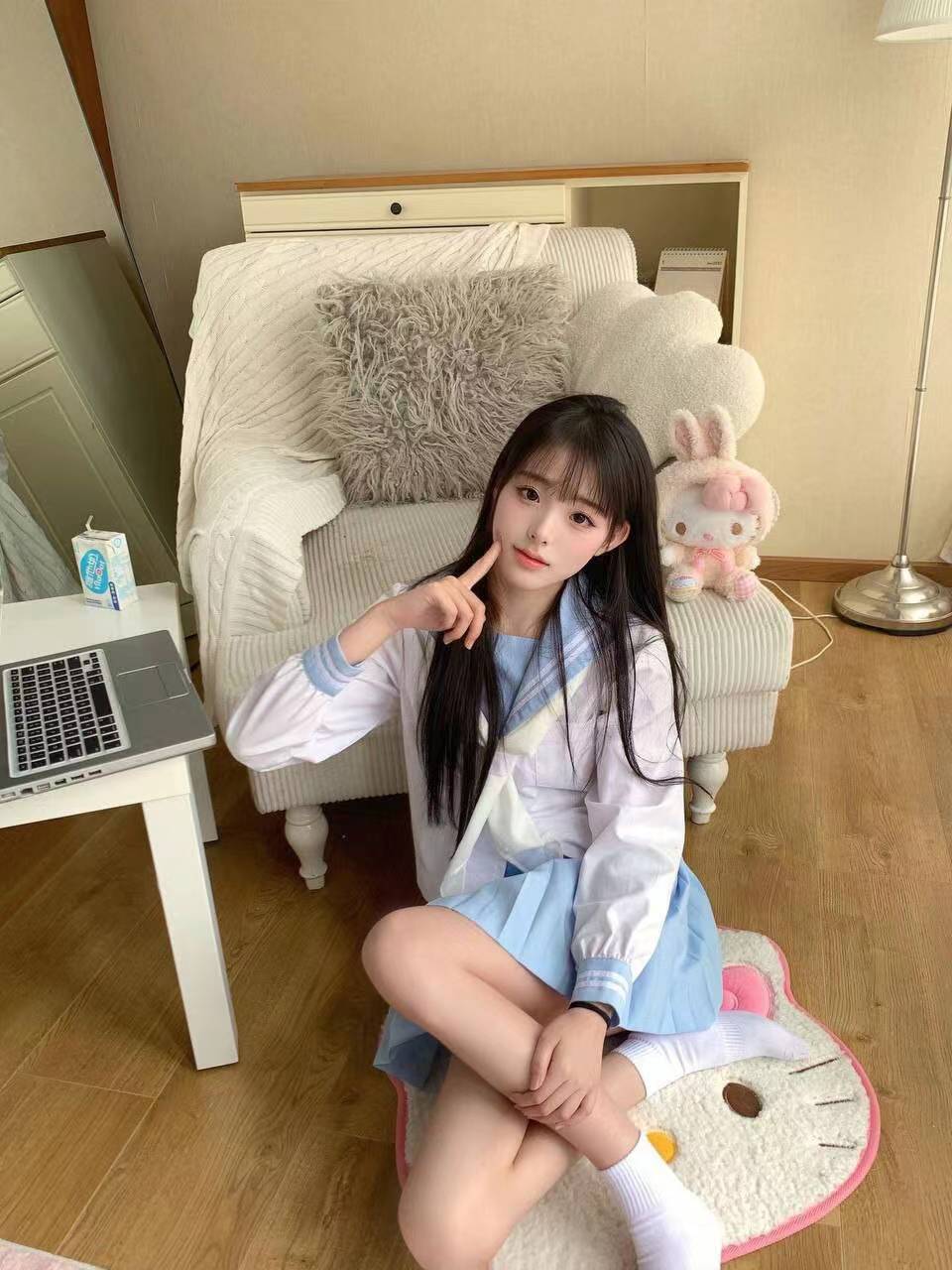 夜色黑丝只外出