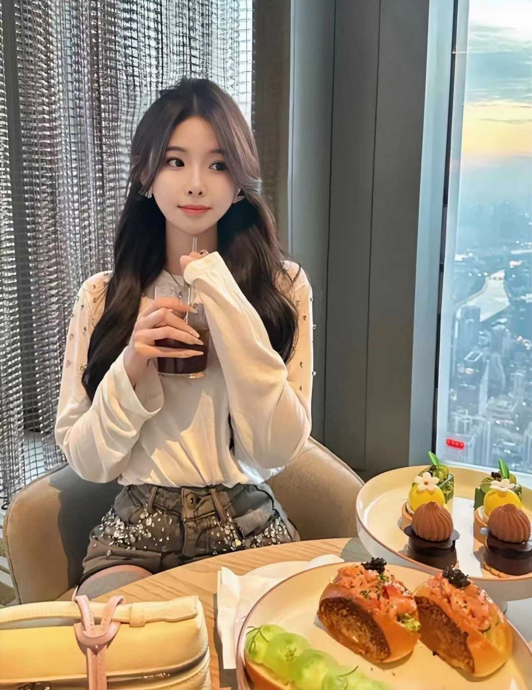 兼职小米.18岁，不抽烟不喝酒。皮肤白