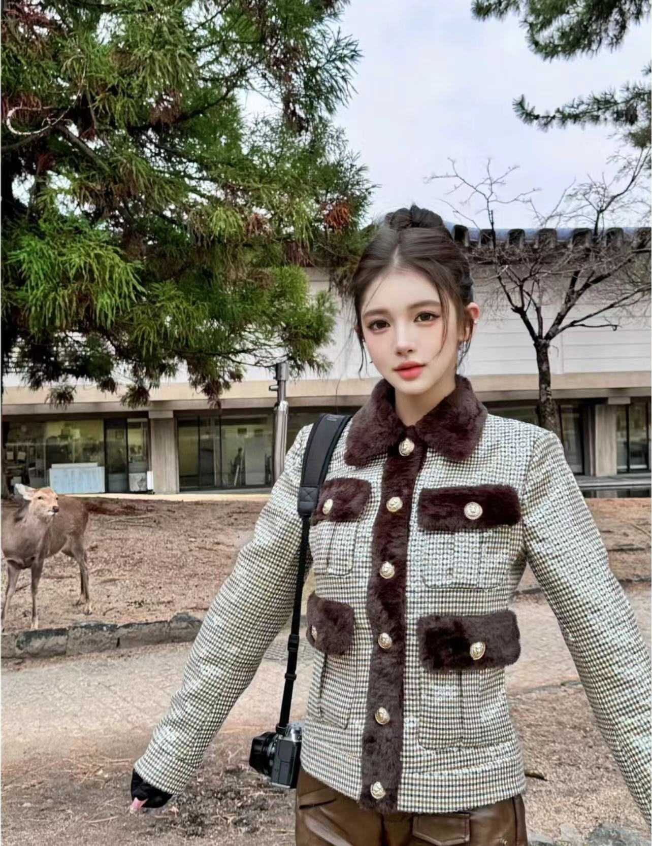 喜欢健身的可爱小姐姐