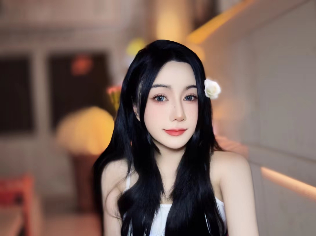 颜值很不错的一个妹子