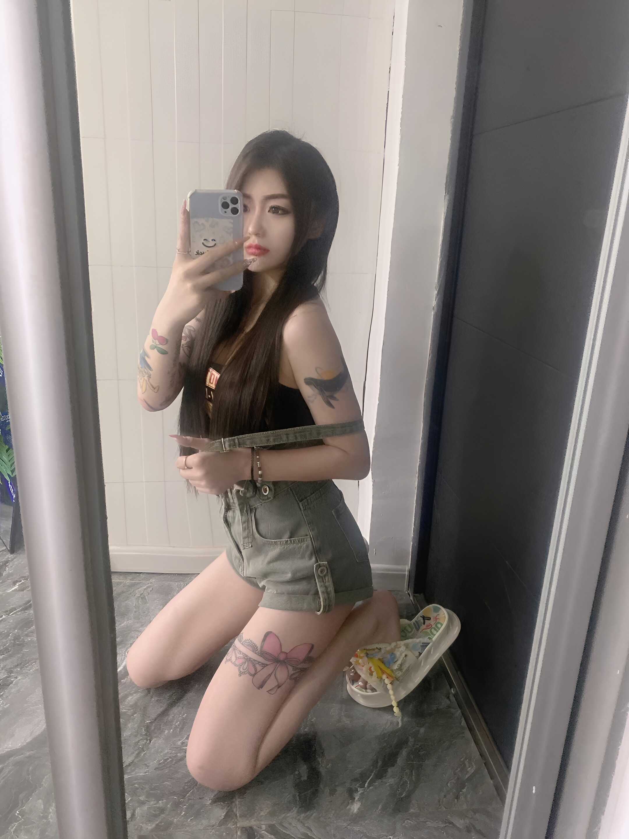 全身贴图精神小妹儿