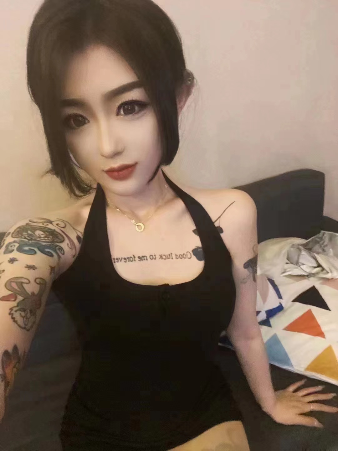 全身贴图精神小妹儿