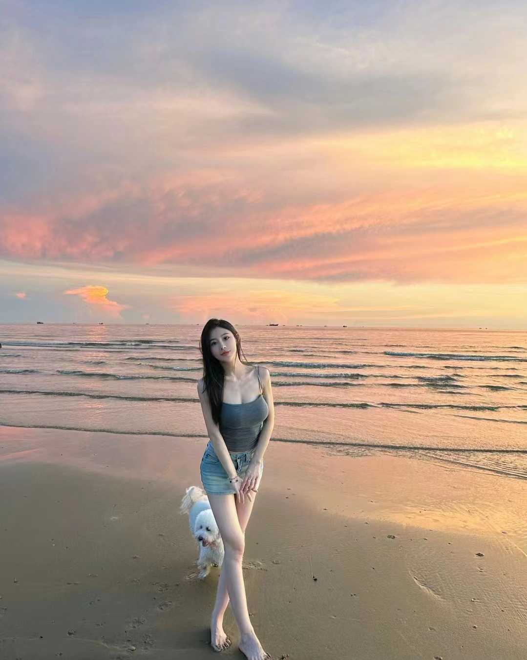 妹妹不错身材很好