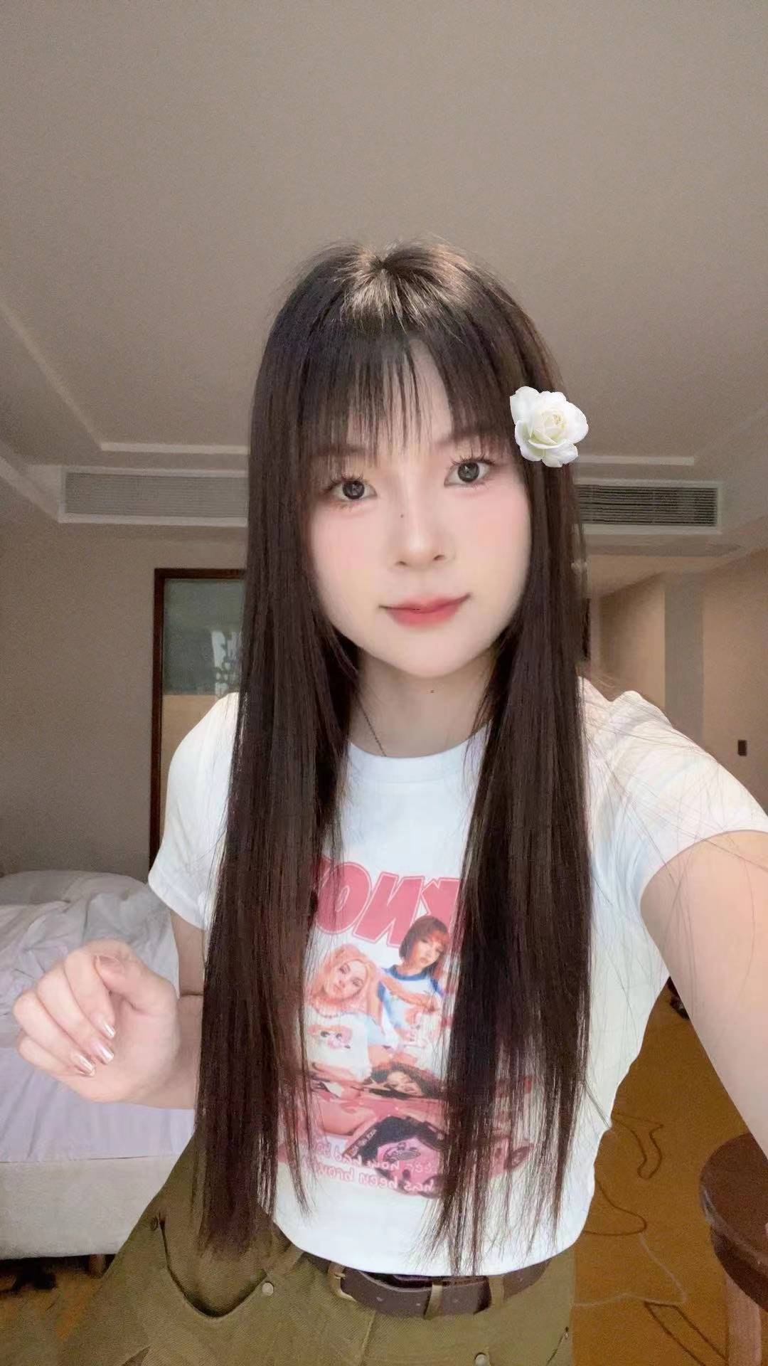 温柔妹妹，皮肤很好