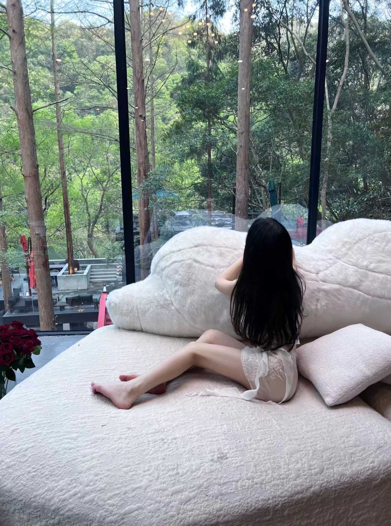 美腿硬控，小姐姐的身材很顶