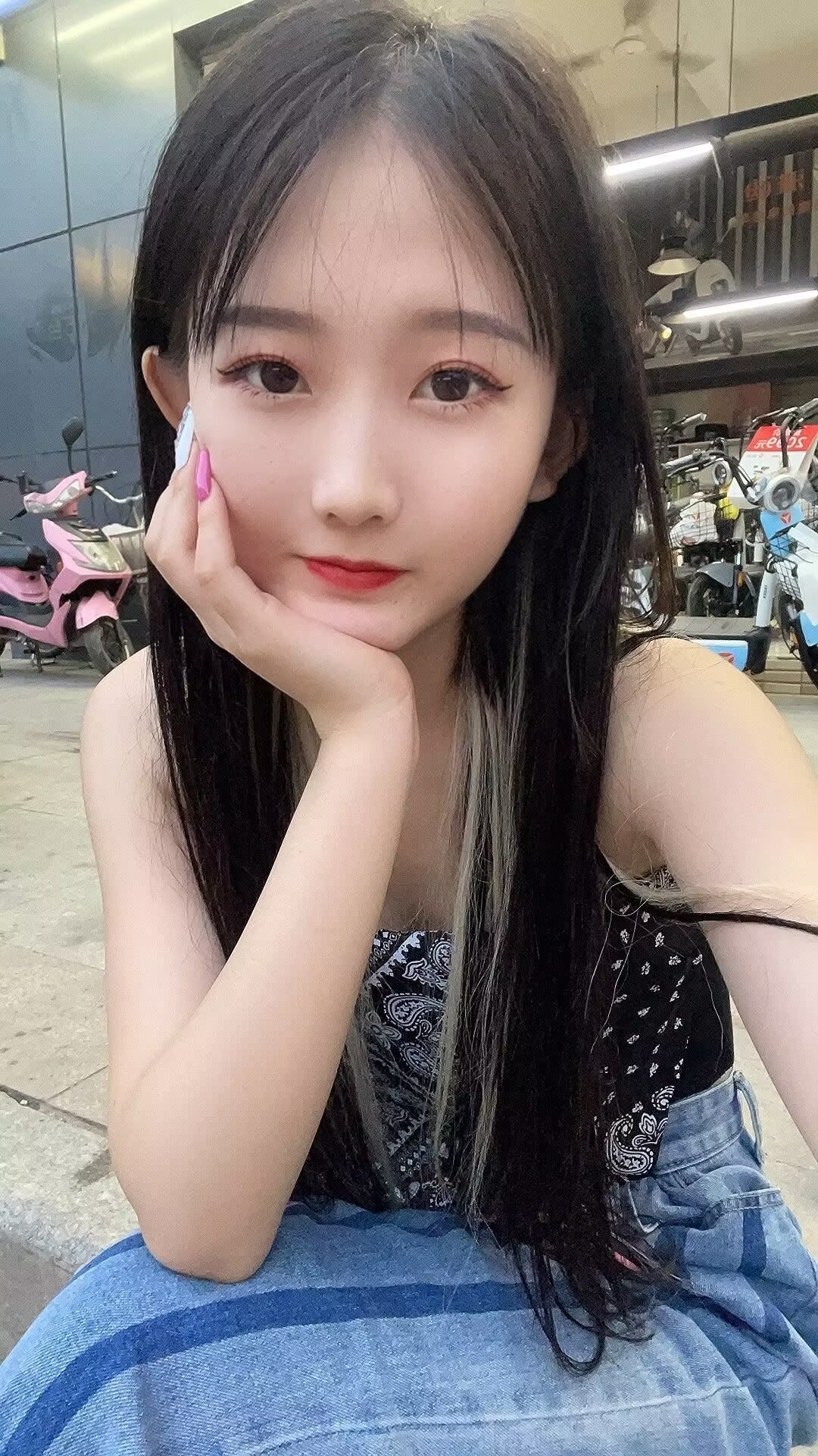 吴中大眼萌妹，可爱贝贝