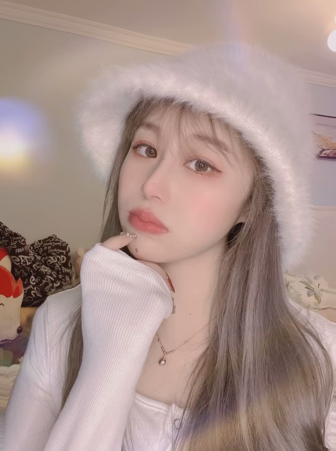 可爱美女，服务不错