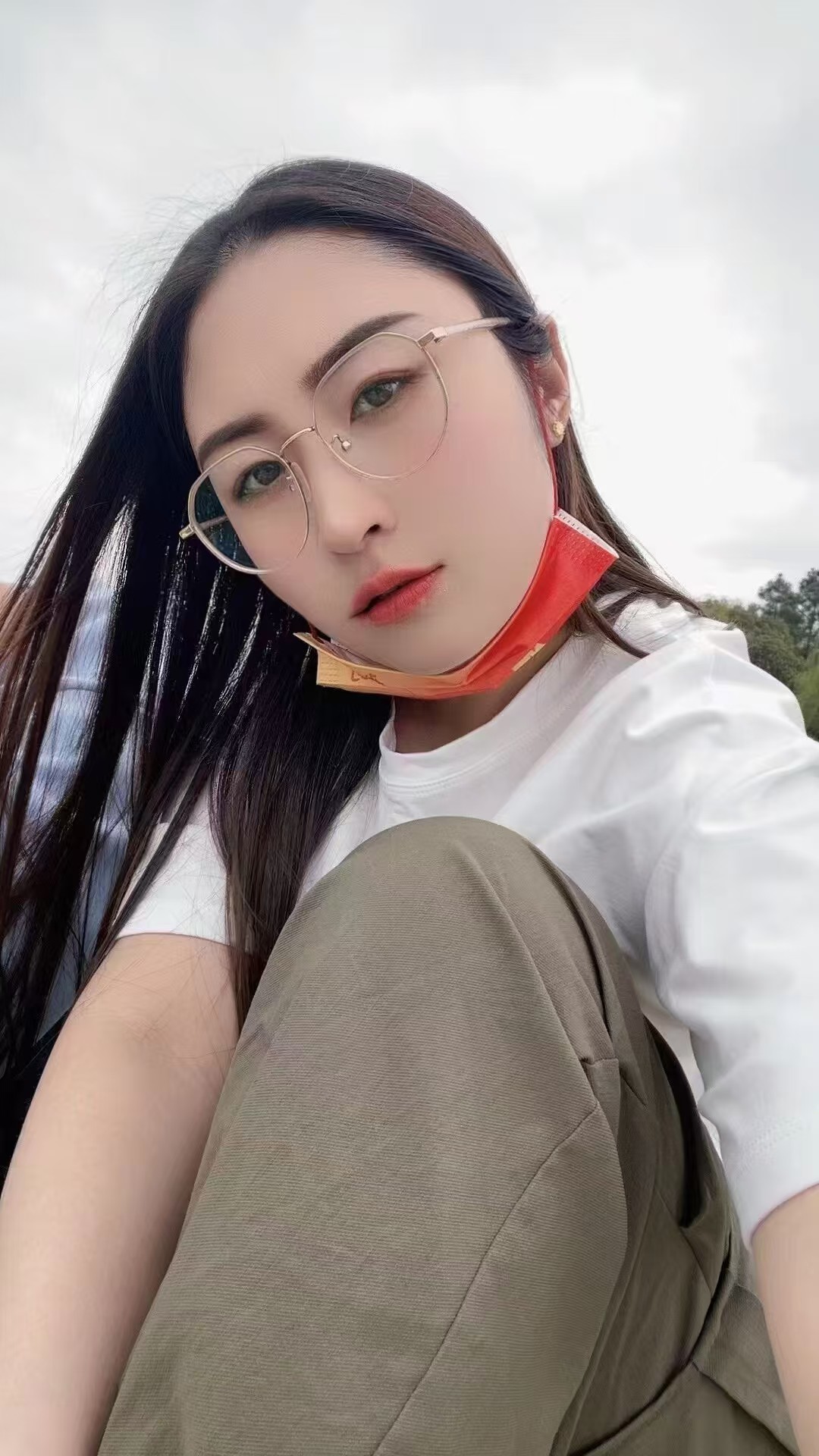 十里铺堡长腿眼镜嫩妹月儿