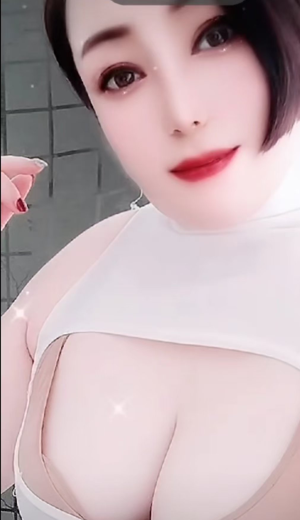 平江大胸短发熟女