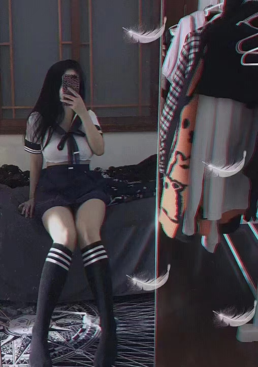 乖巧制服肉感萌妹