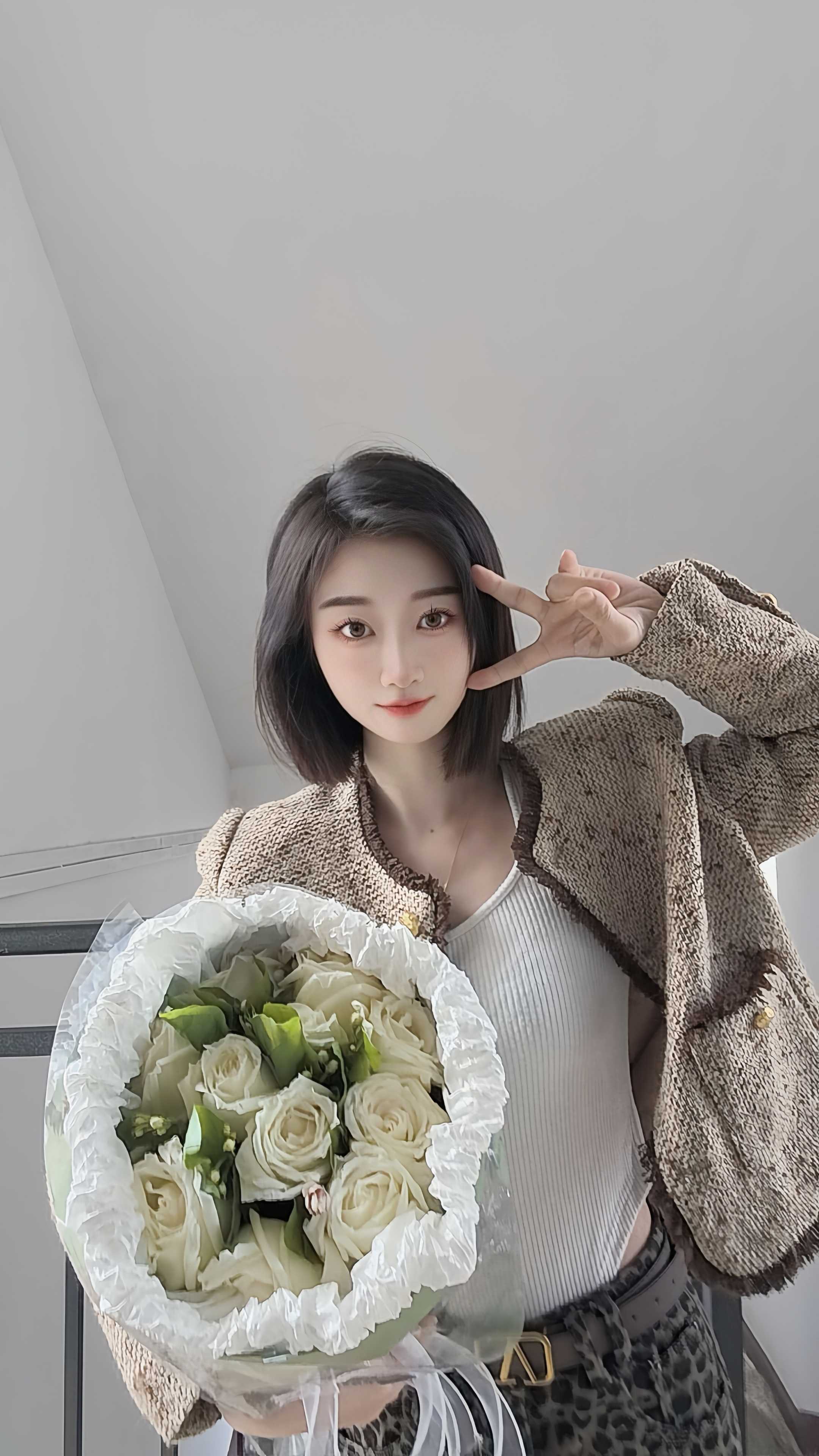 可可 做~ai，皮肤白白