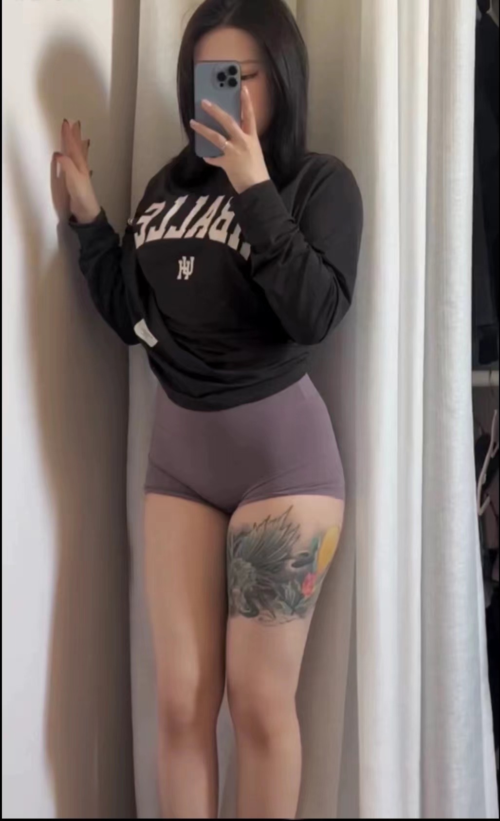 沙尾肉臀辣妹富富