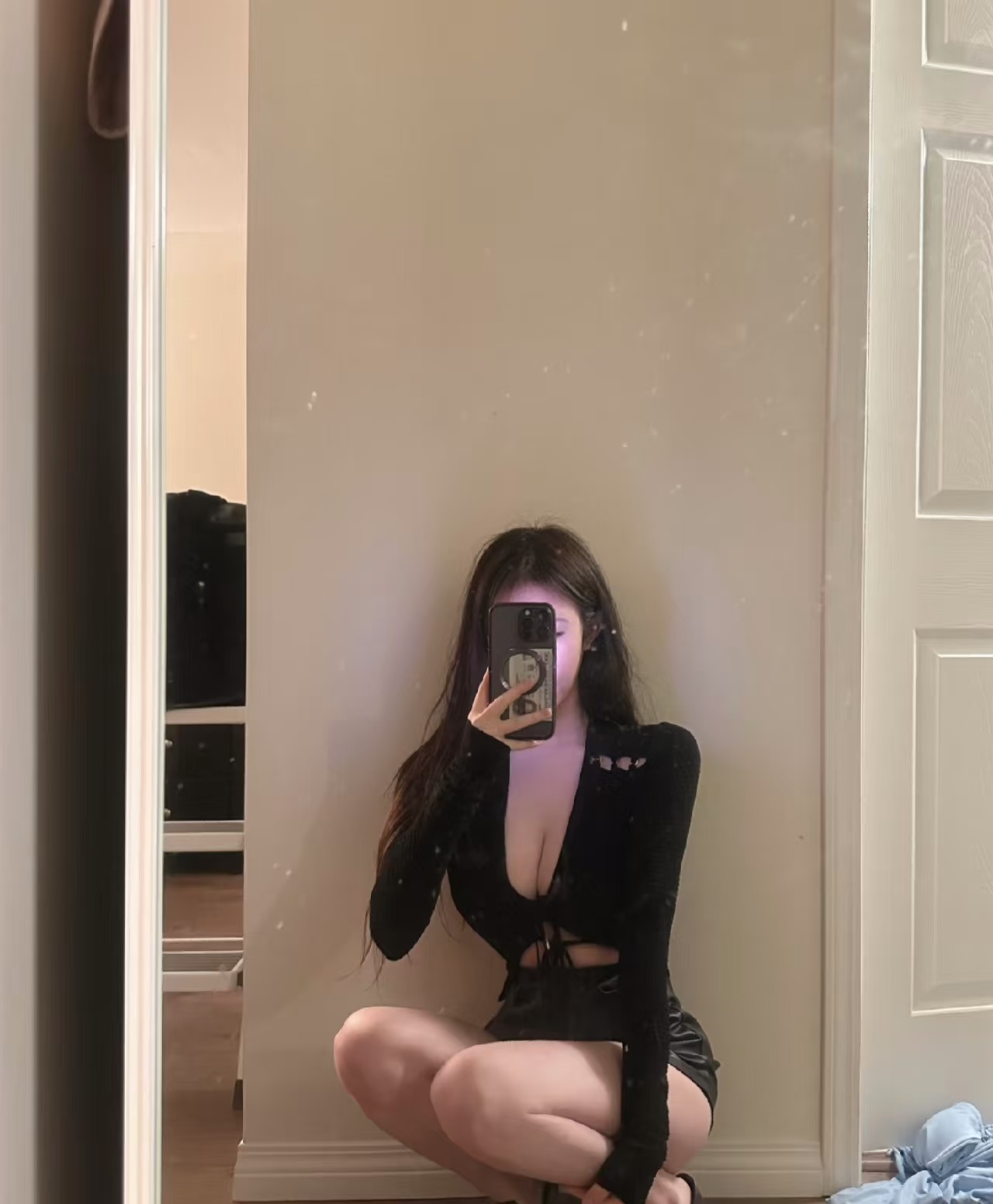 皮肤又嫩又滑，粉粉的