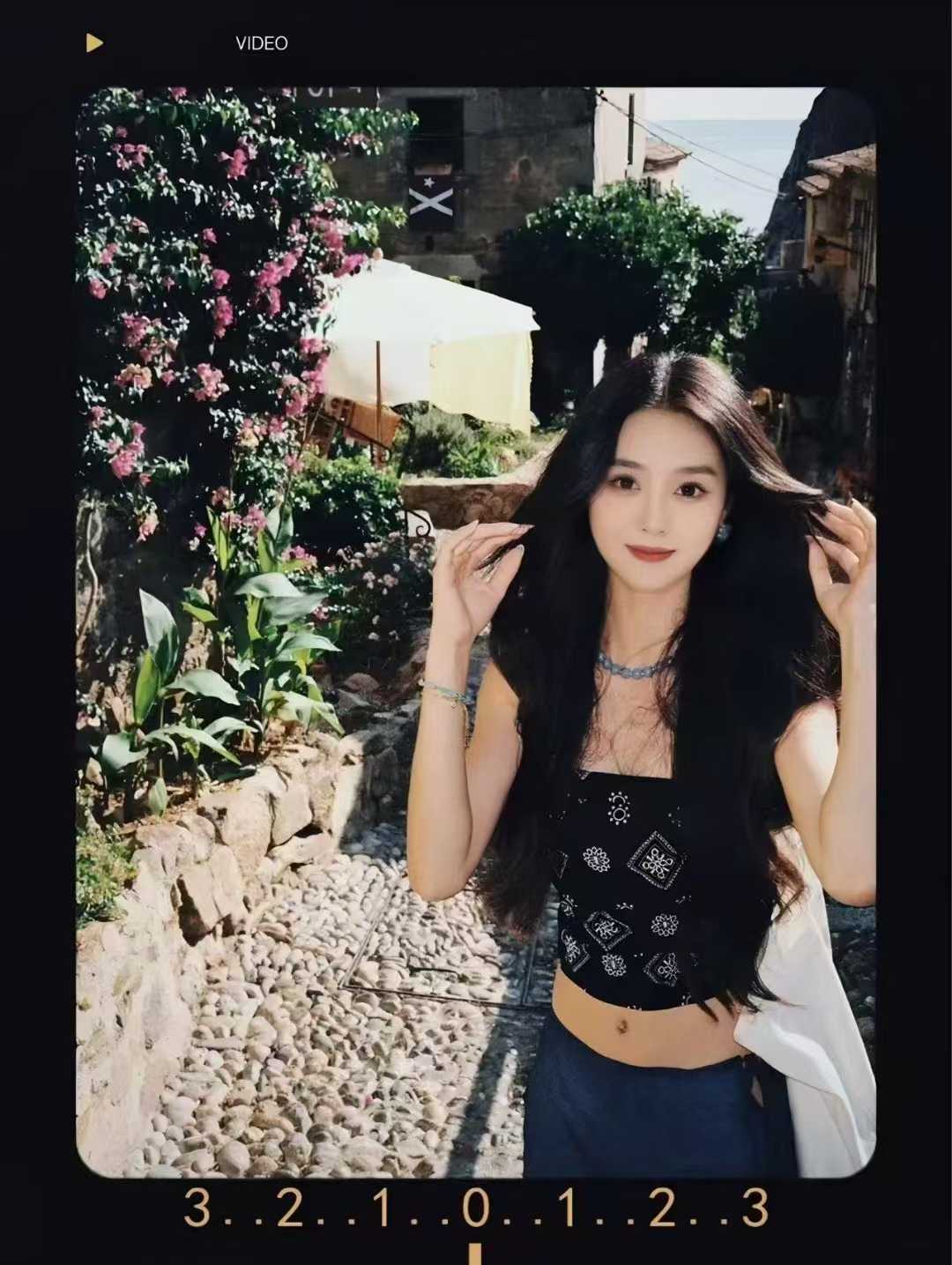 纯欲性感尤物，天然大车灯