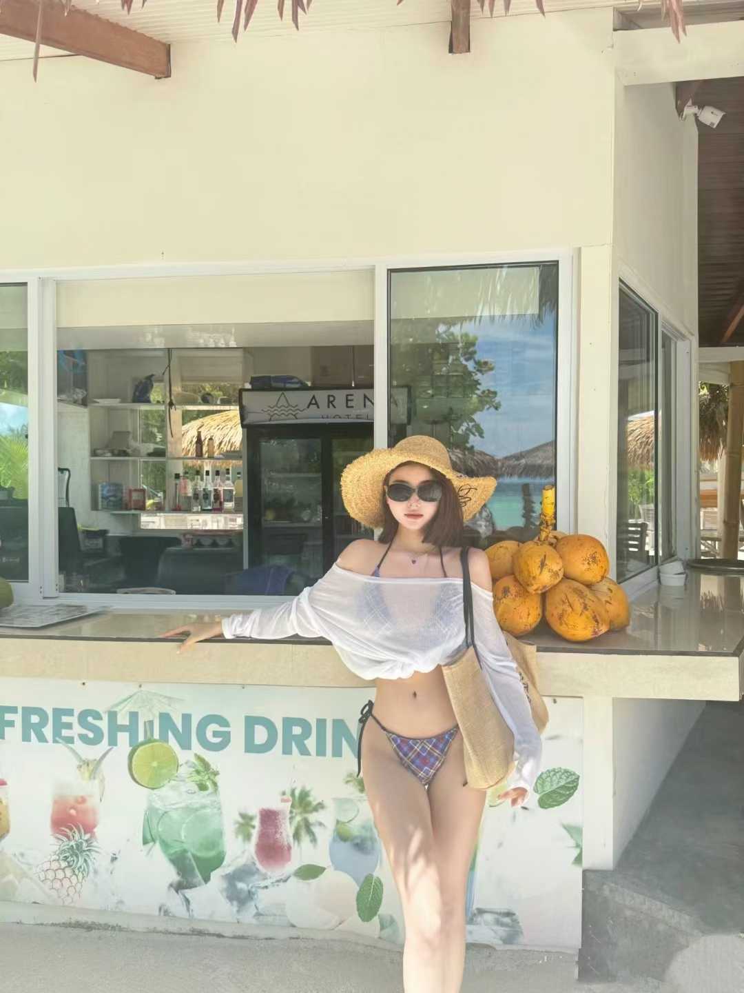 静安极品美人，活力四射