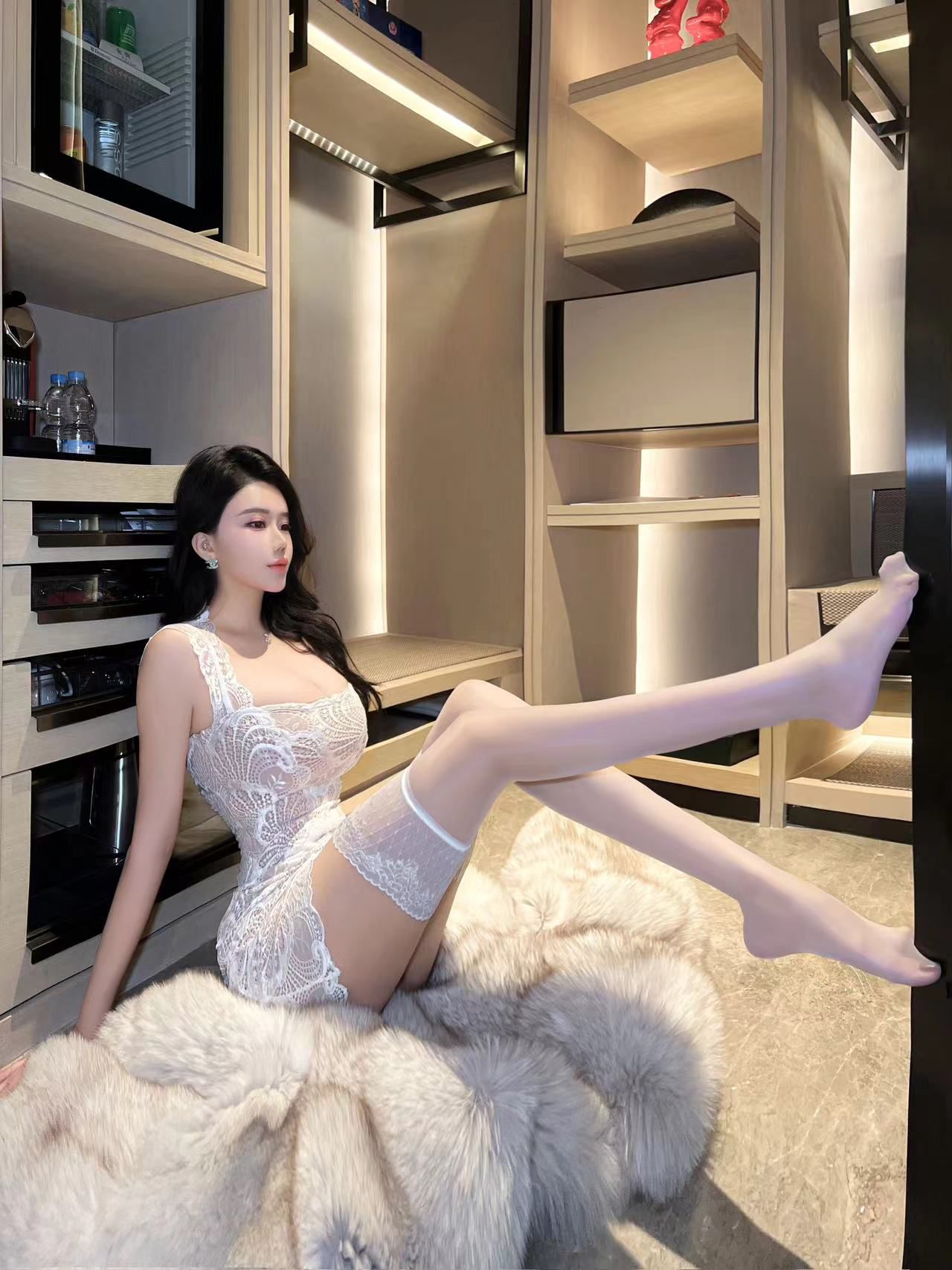 气质高级极品特约胸模