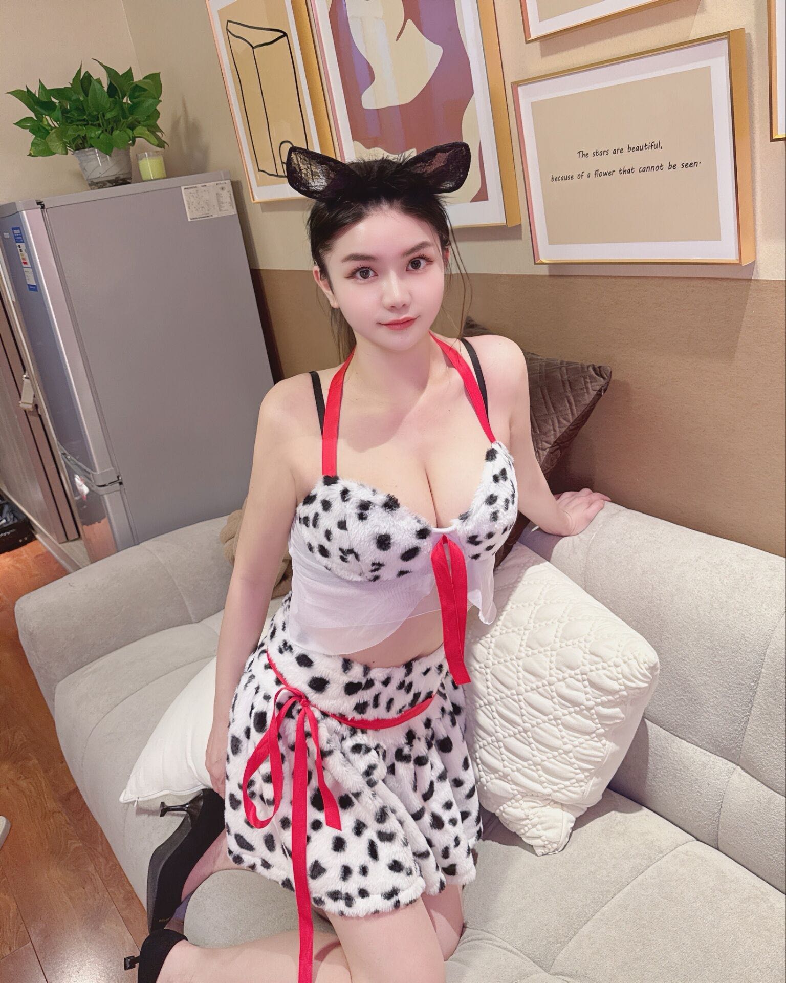 身材惹火，擅长角色扮演