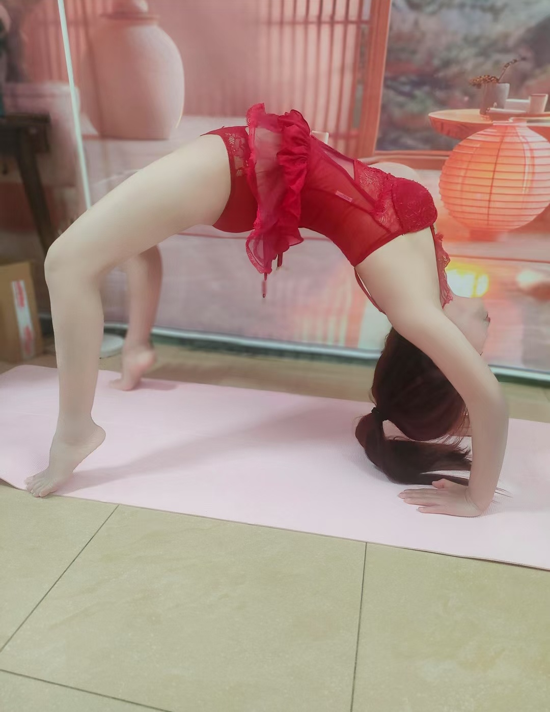 海珠情趣瑜伽老师灵儿