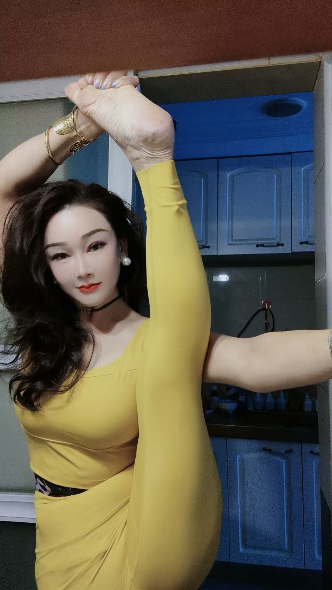 瑜伽美女  解锁各种姿势  优秀