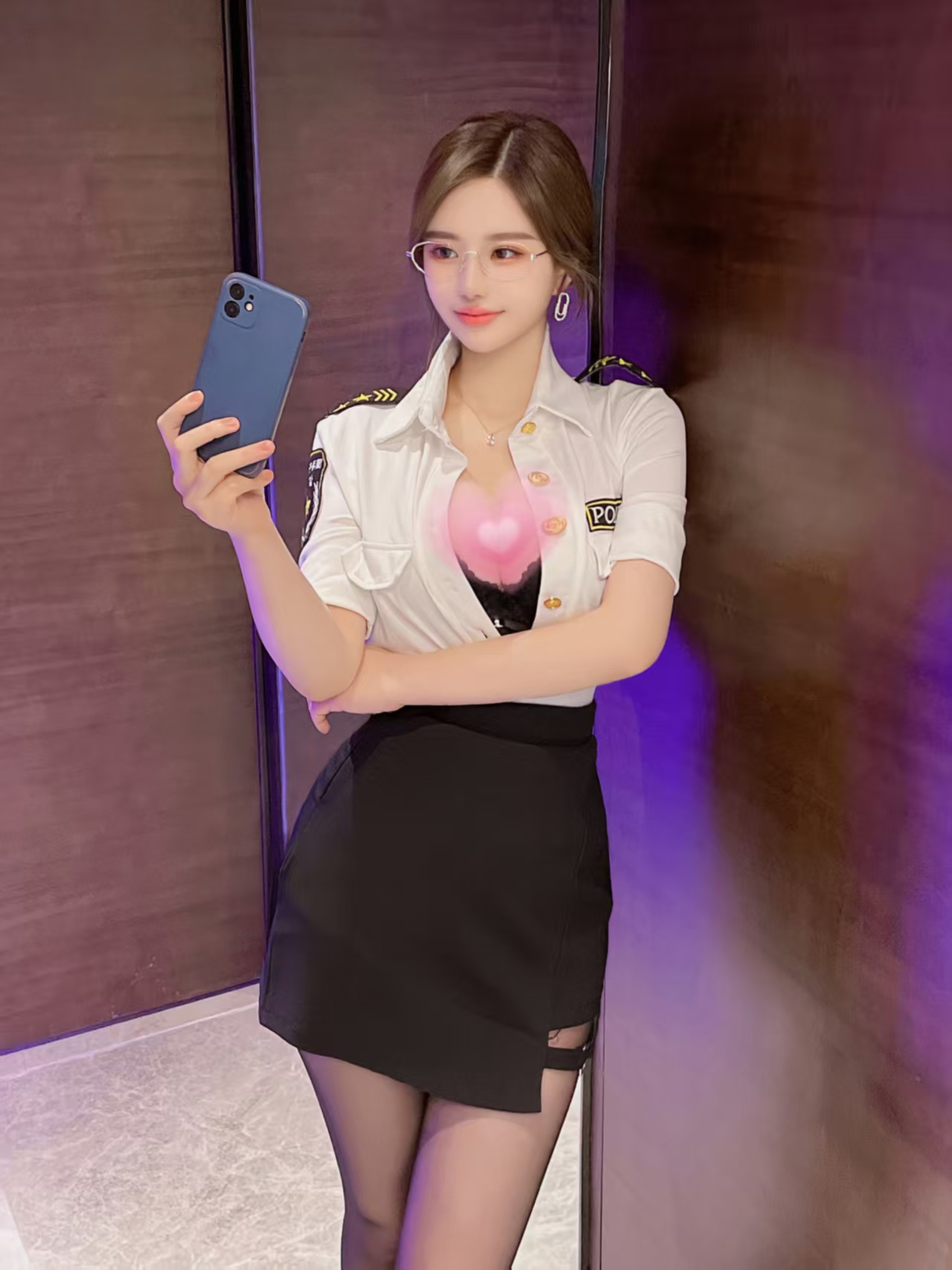 媚劲十足兼职幼师点点