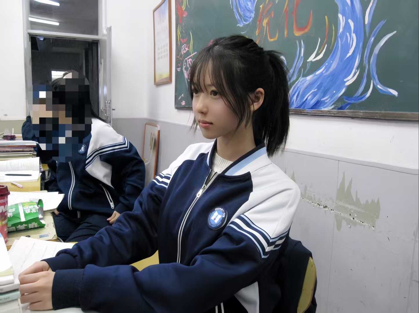 还在上学的小妹妹