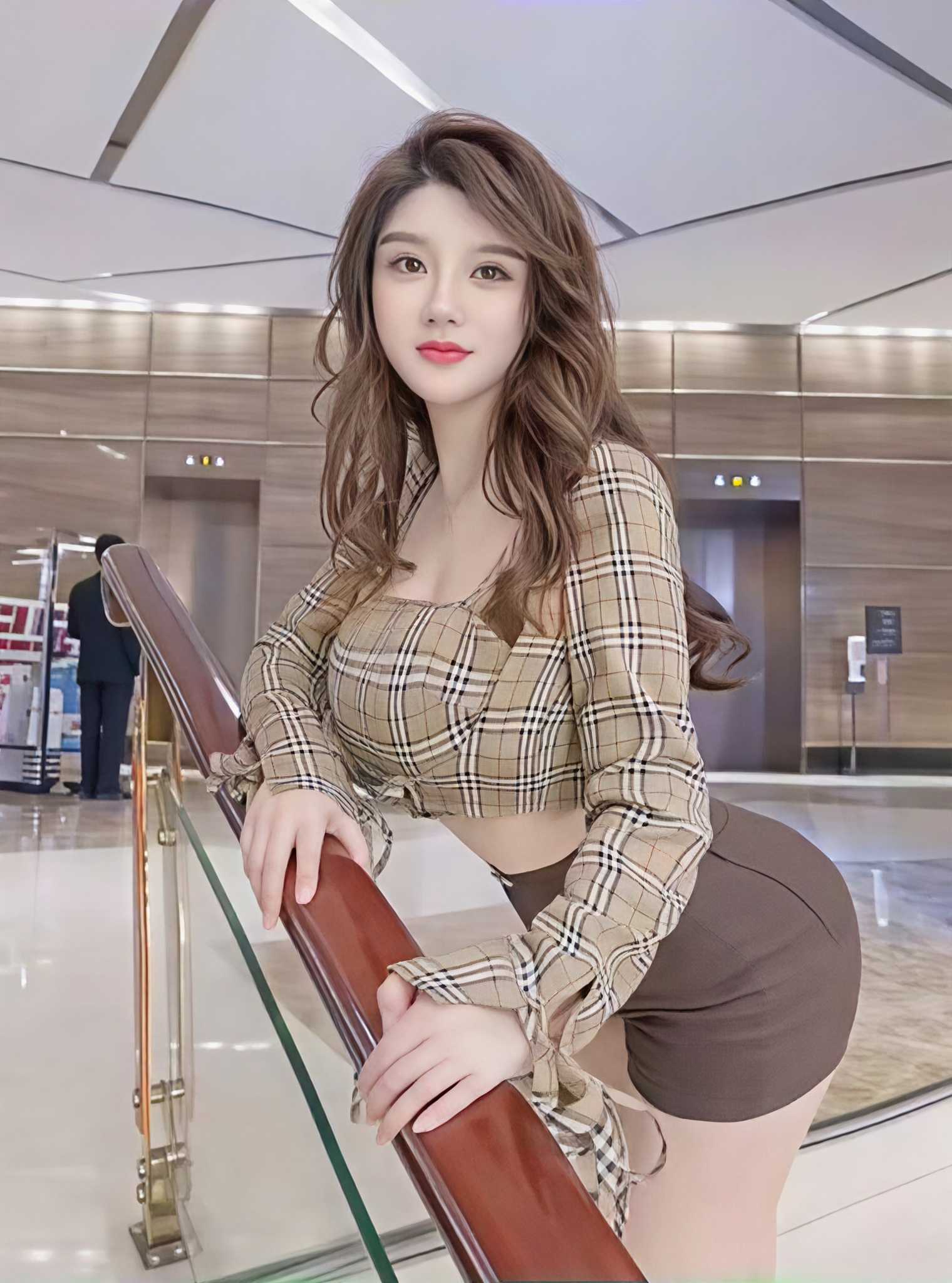 小冉在保定 体验真e杯姐姐