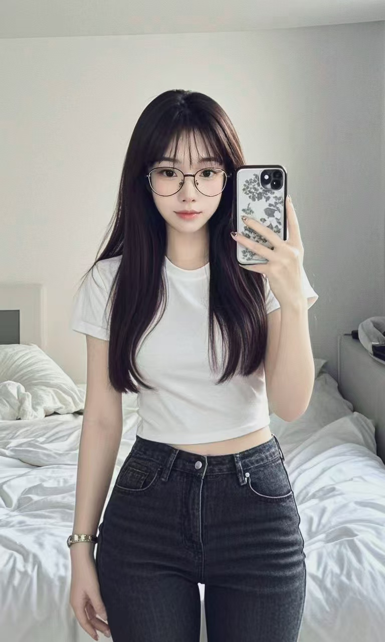 西漳地铁站附近清纯萌妹