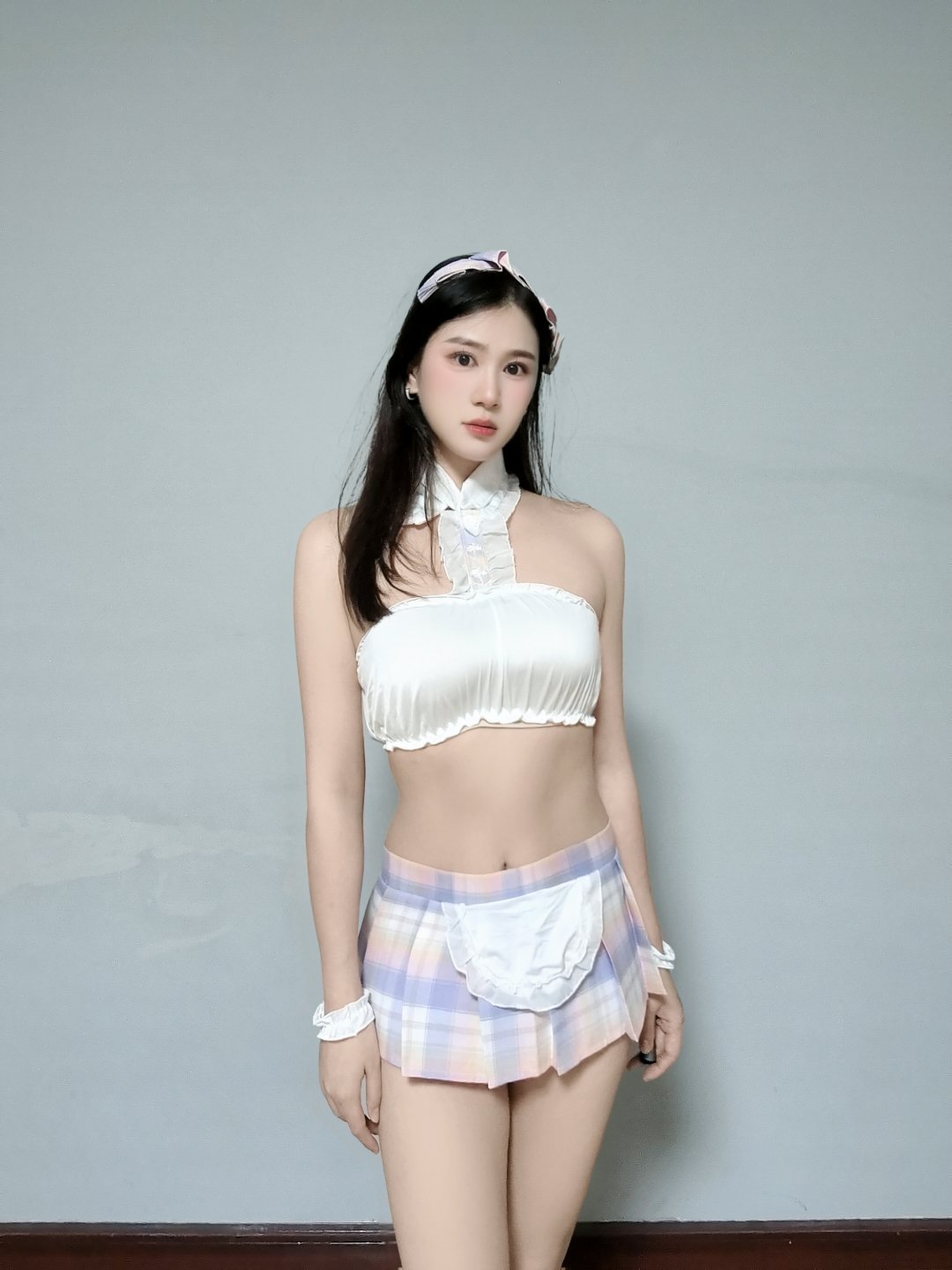 美腿翘臀辣妹橙橙