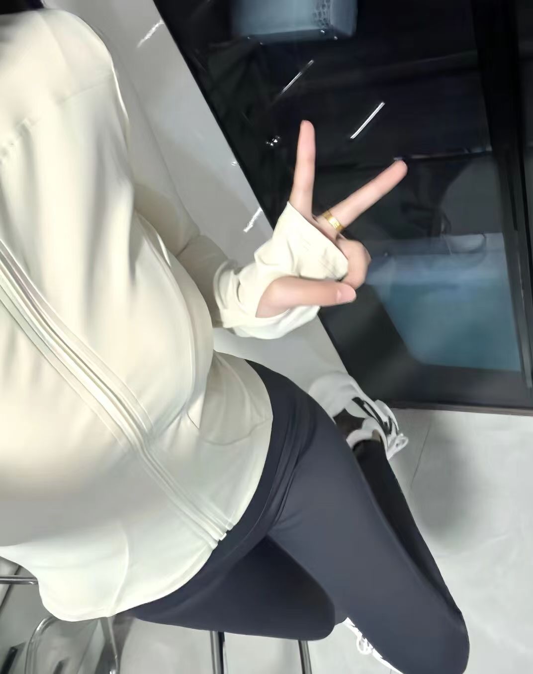 美腿瑜伽裤辣妹苏樱