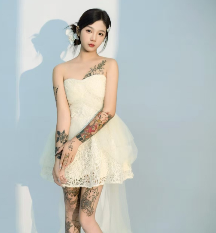 个性嫩妹符纹小星