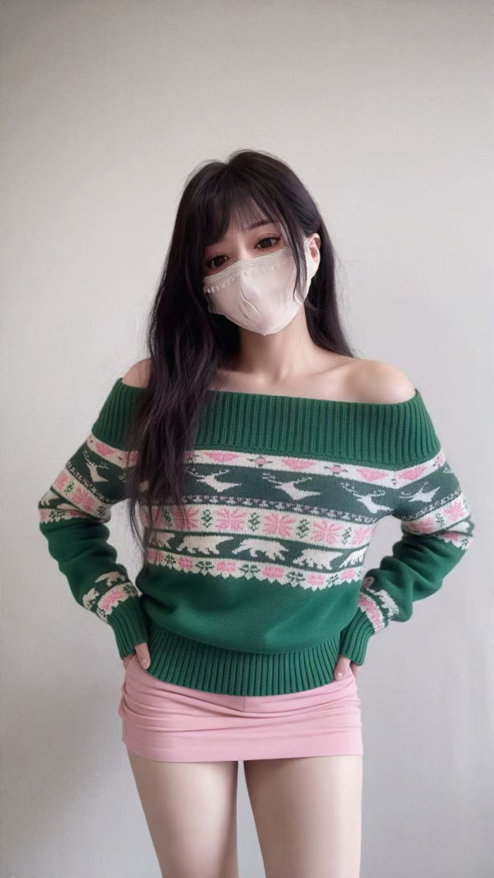 服装店老板娘邻家女孩