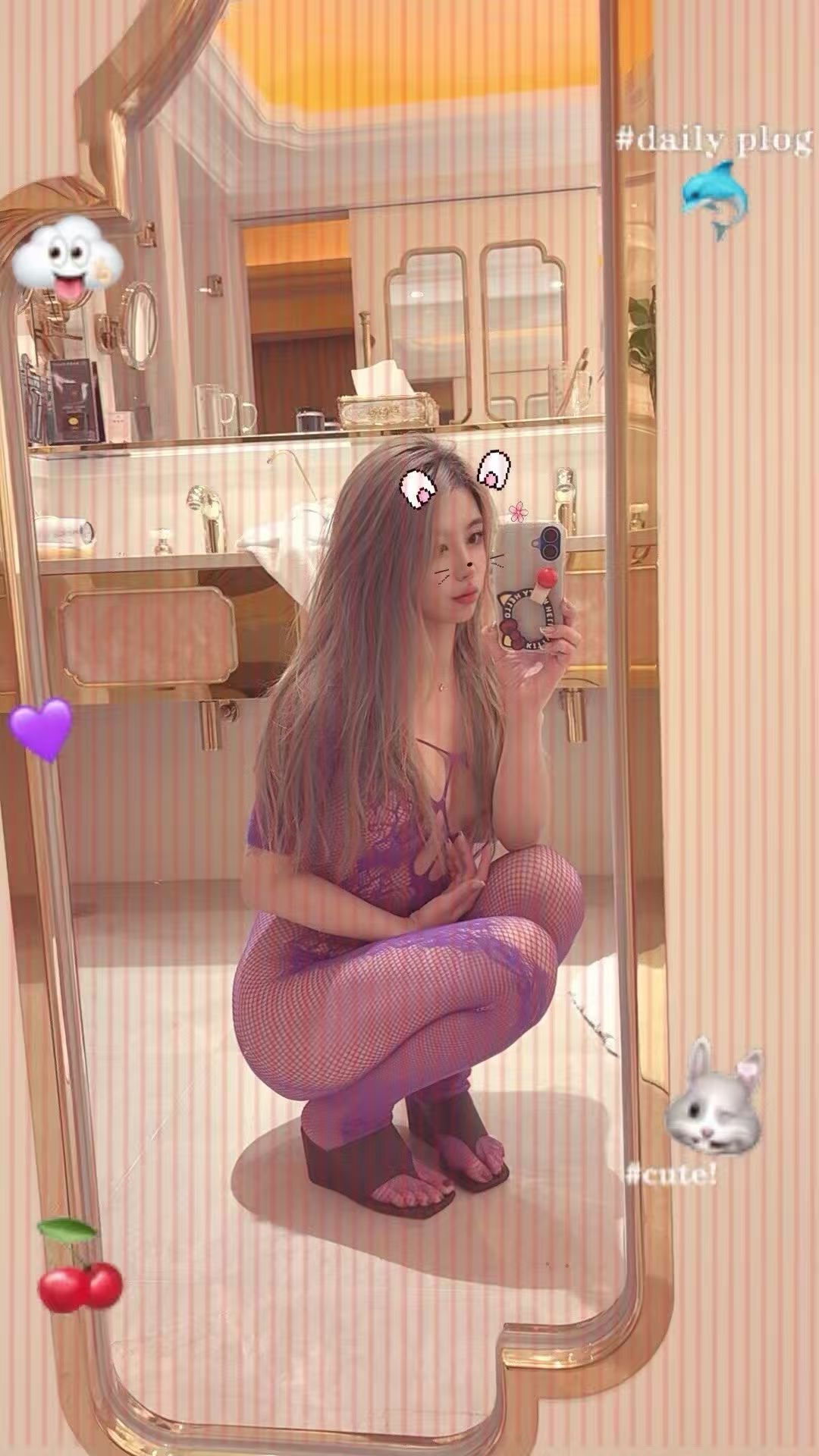 本人比照片还好看的妹子