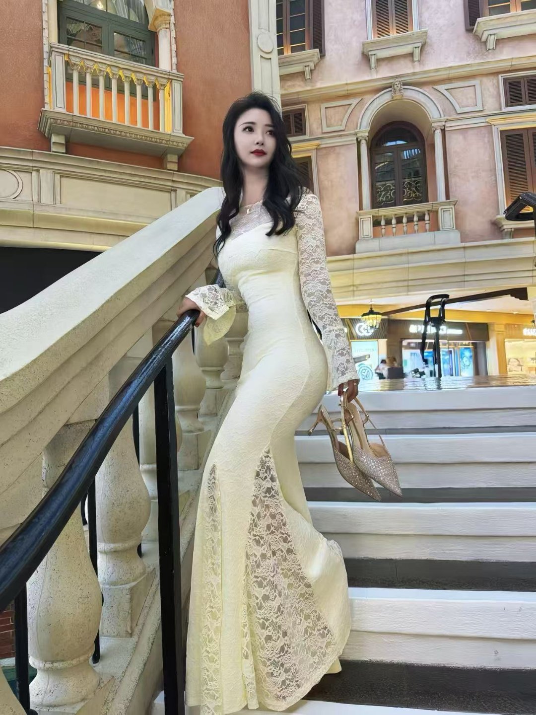 天河小杨幂 高颜值 人照八九分 后入位体验感一百分