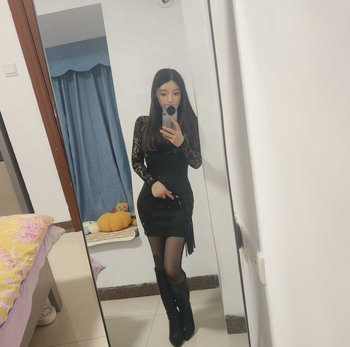 天河潭村 性感白虎甜妹anla(安娜） 胸大服务好 极品鲍鱼