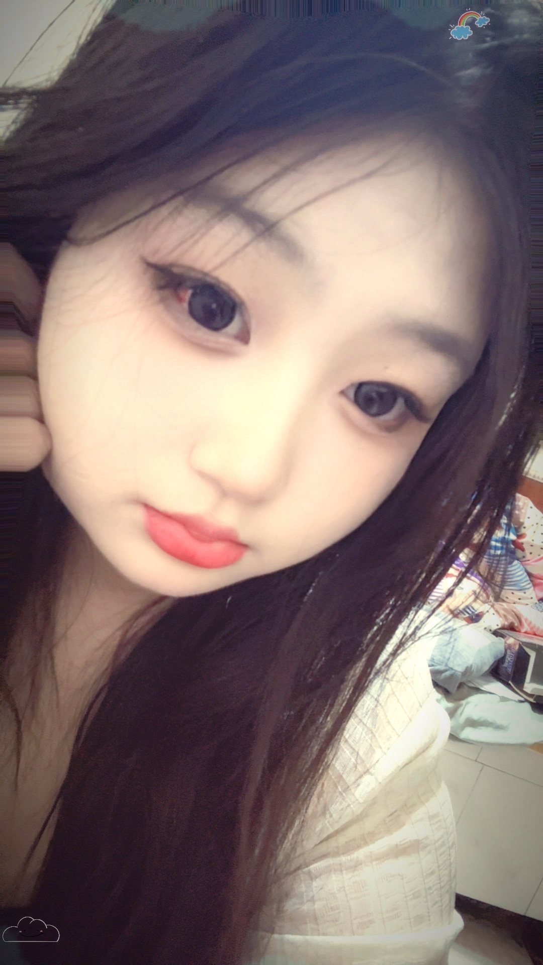 经朋友介绍 住赛罕区一个微胖可爱的甜sao妹子