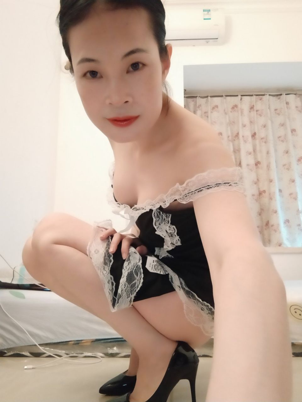 越秀杨箕小爱 骨感少妇一线天 技巧好