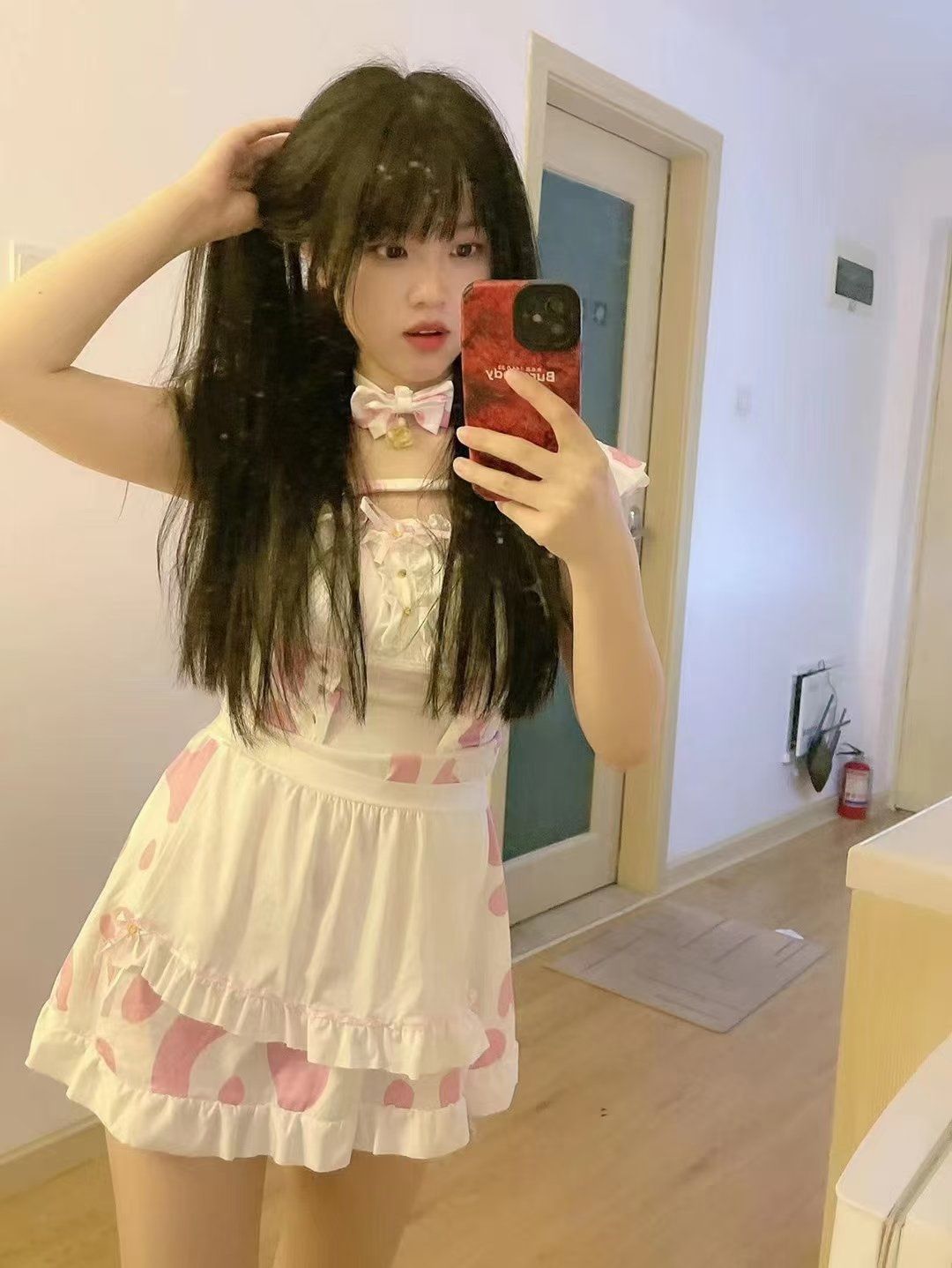 花都甜甜 可爱小女生 制服宝贝 婀娜多姿体型小