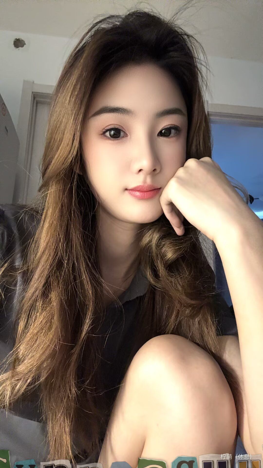 青春靓妹，粉粉嫩嫩的真不错